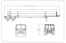 CNG TUBE TRAILER - 8 TUBE ISO 11120 2538 PSI 36 FT E&NE Gas (1)