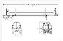 HELIUM TUBE TRAILER - 10 TUBE ISO 11120 3167 PSI 40 FT NE Gas Only (1)